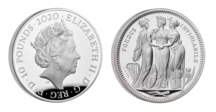 The Three Graces 2020 Silver Proof Coin