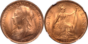United Kingdom, Victoria, 1895 Penny