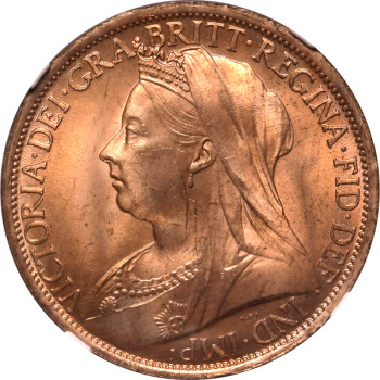 United Kingdom, Victoria, 1895 Penny