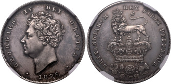 United Kingdom, George IV, 1826 Proof Shilling