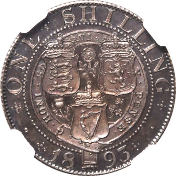 United Kingdom, Victoria, 1893 Proof Shilling