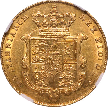 United Kingdom, George IV, 1830 Sovereign