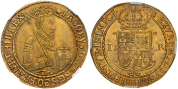 England, James I, First Coinage, First Sovereign (1603-04)