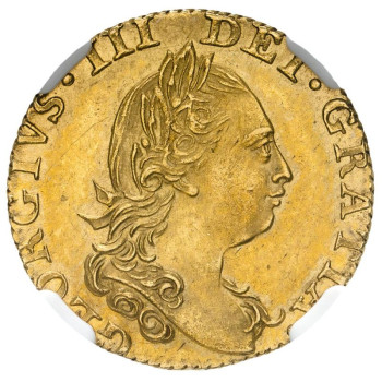 Great Britain, George III, 1775 Half-Guinea