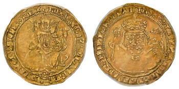 England, Edward VI (Henry VIII Posthumous), Half-Sovereign (1547-51), Tower Mint, Grapple