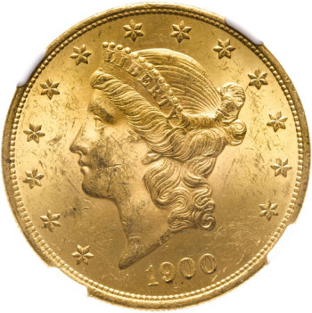 United States, 1900 $20 Double Eagle, Philadelphia