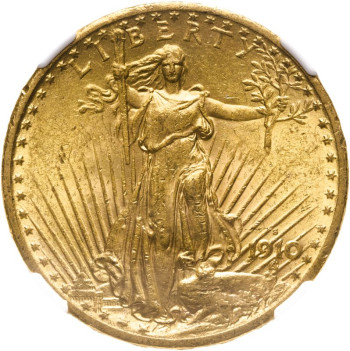 United States, 1910-S $20 Double Eagle, San Francisco